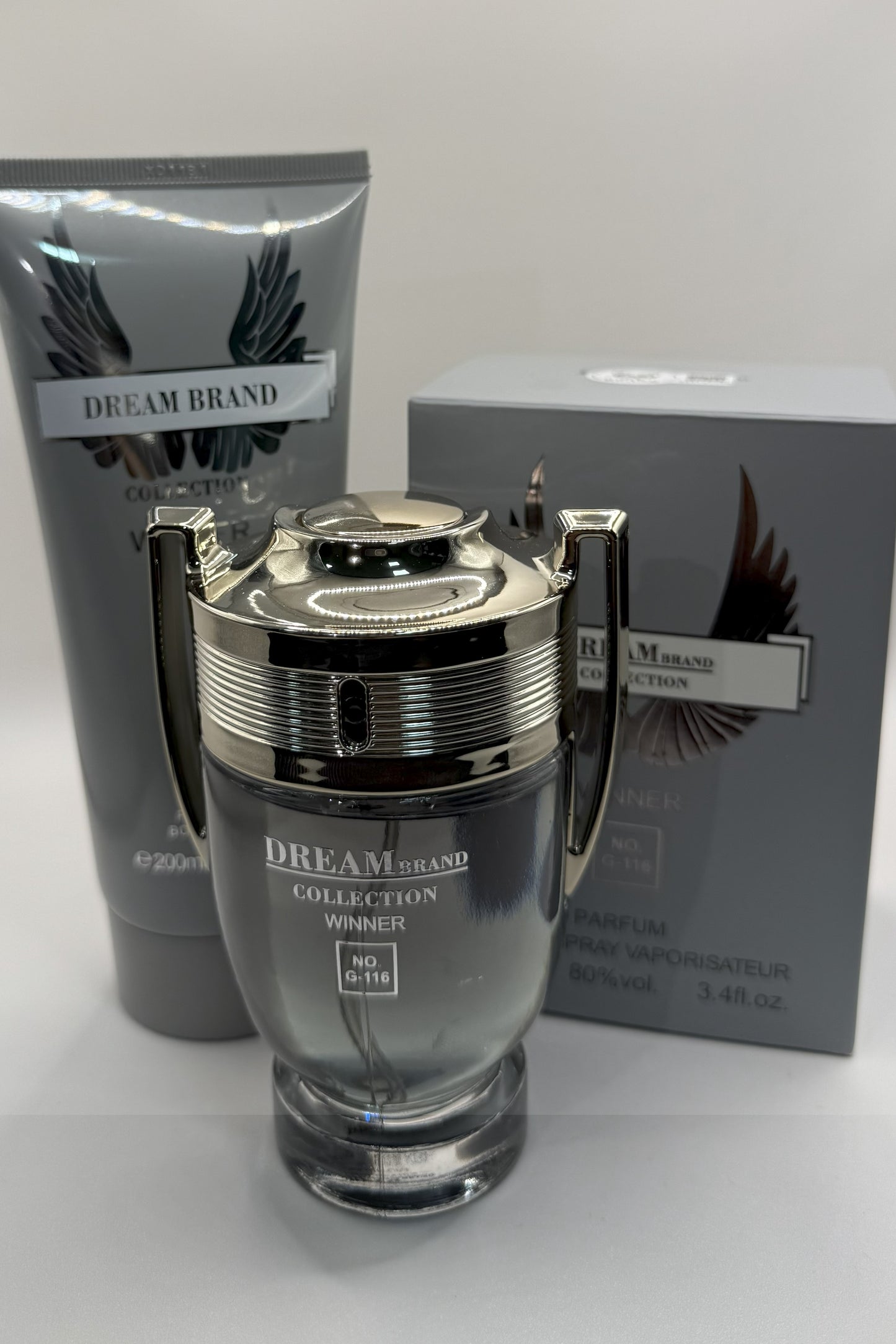 Kit 116 - Hidratante + Perfume 100ml - Invencível