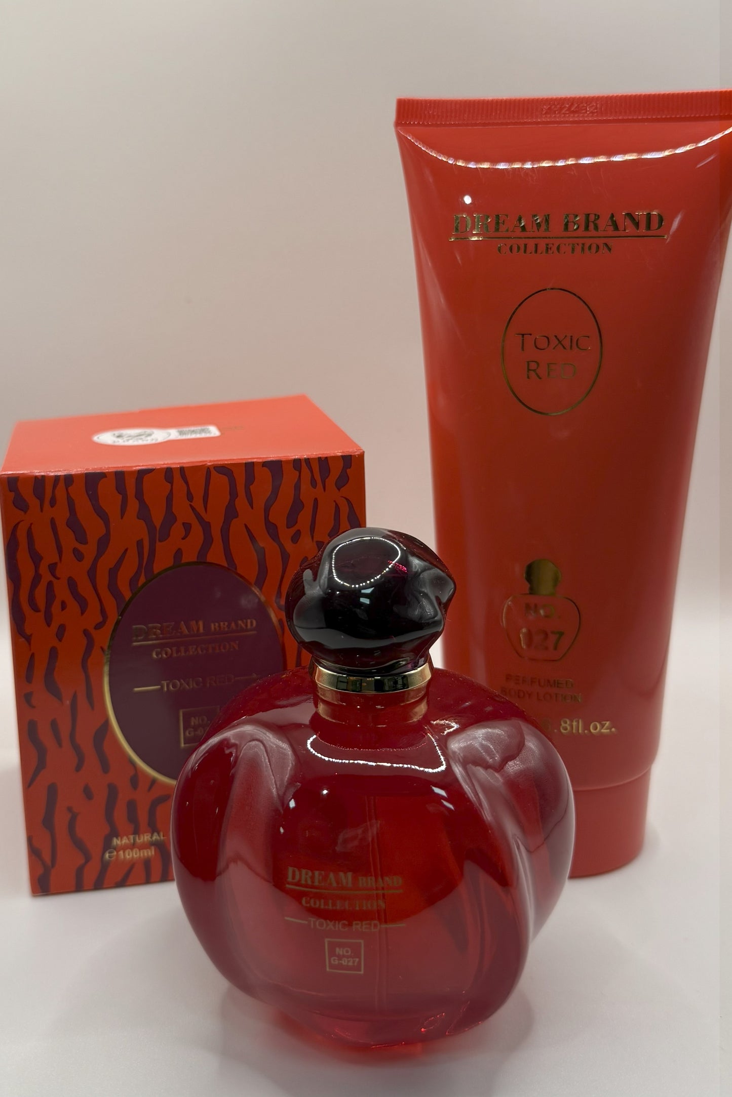Kit 027 - Hidratante + Perfume 100ml - Toxic Red Poison