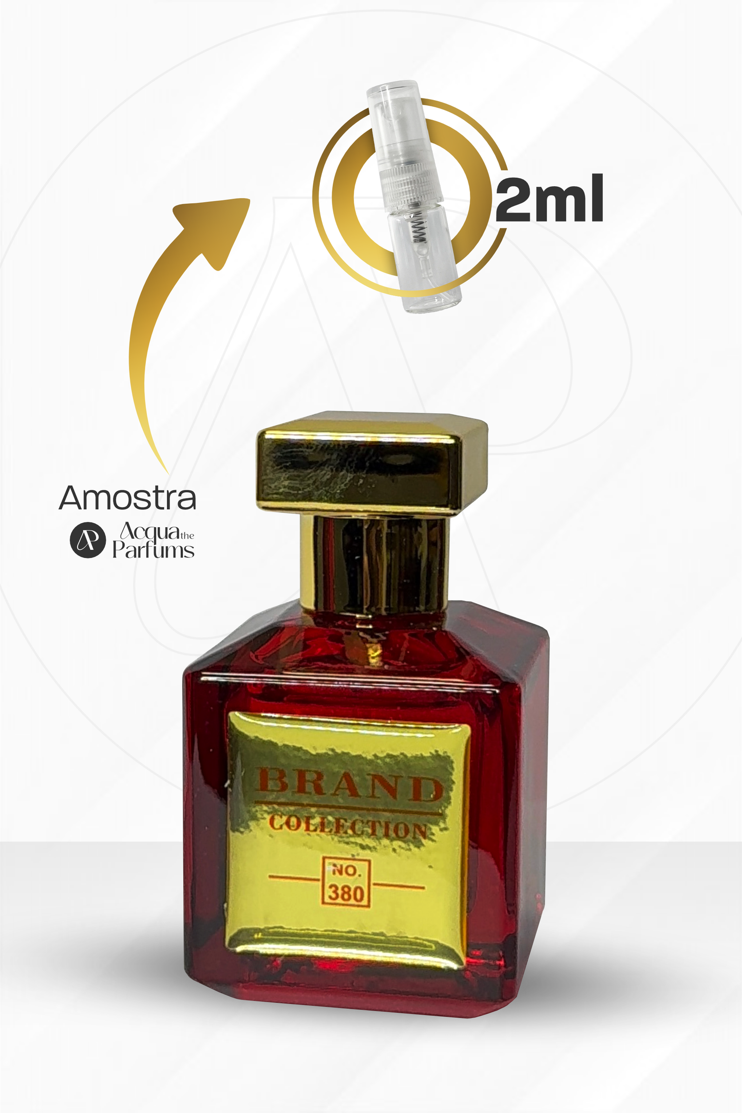 Amostra Brand Collection 380 - Baccarat Vermelho - 2ml