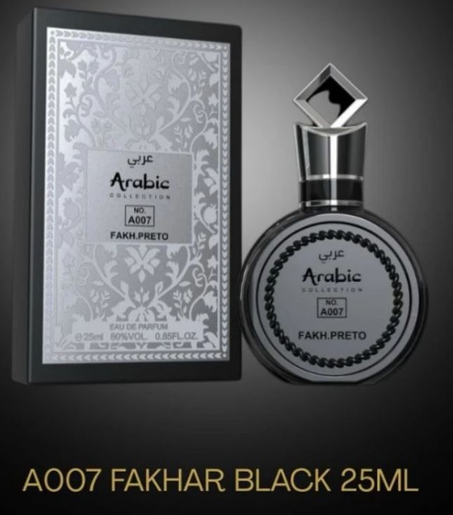 Arabic Collection Fakh Preto 25 Ml - A007