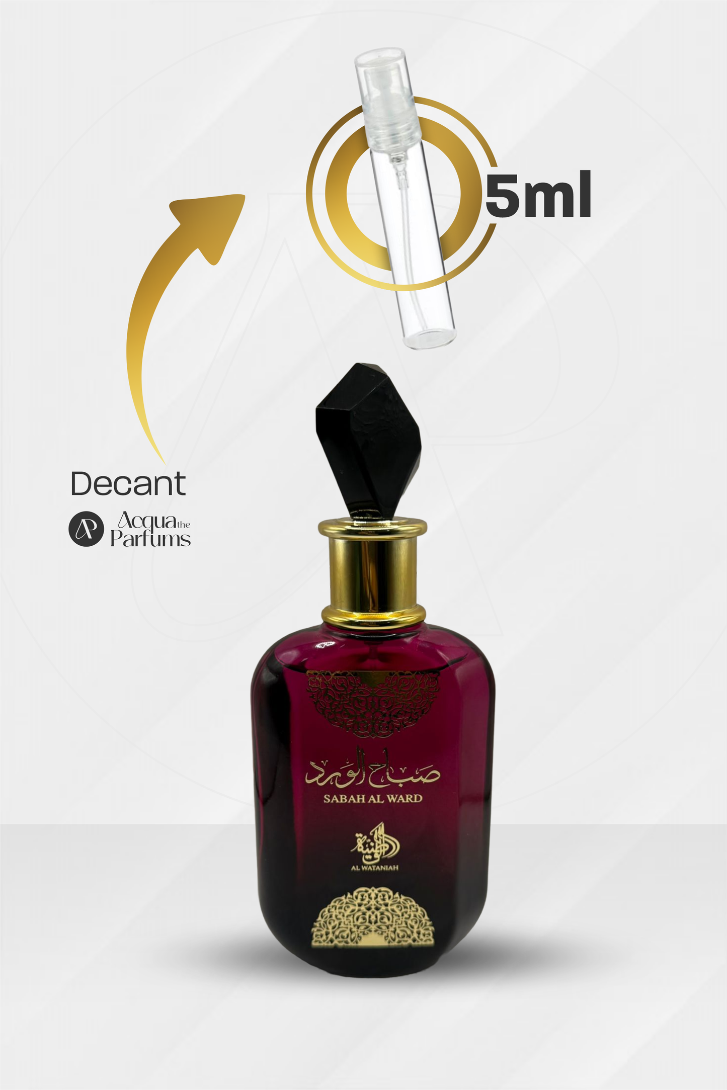 Decant Perfume Árabe Saba All Ward - 5ml