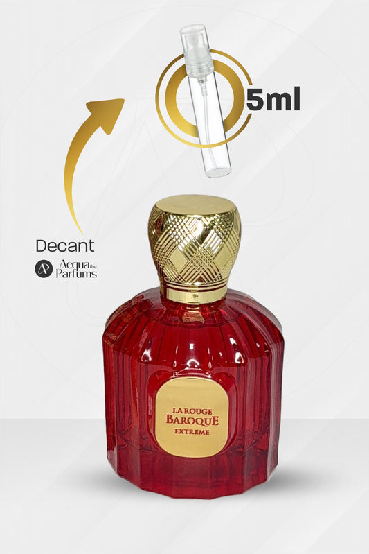 Decant Perfume Árabe La Rouge Baroque EXTREME - 5ml