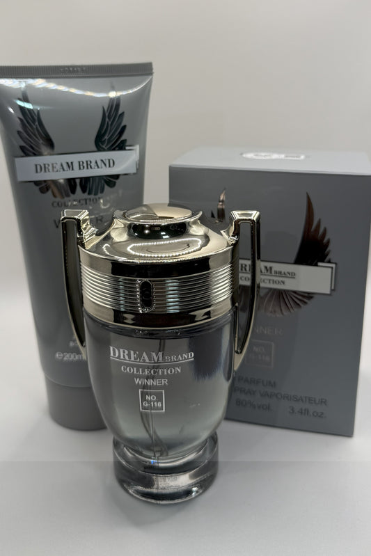 Kit 116 - Hidratante + Perfume 100ml - Invencível