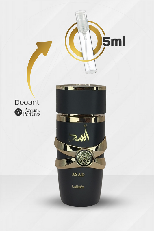 Decant Perfume Lattafa Asad Masculino 5ml