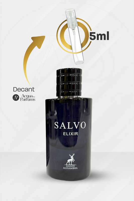 Decant Perfume Árabe Salvo Elixir - 5ml