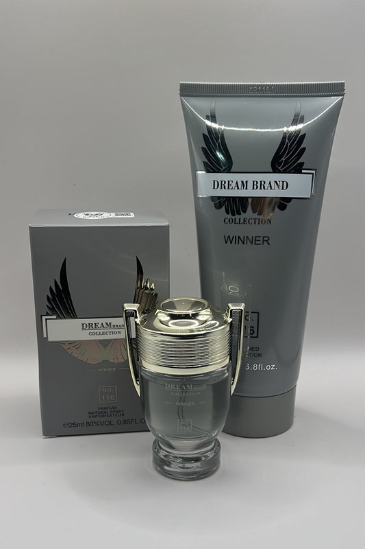 Kit 116 - Hidratante + Perfume 25ml - Invencível