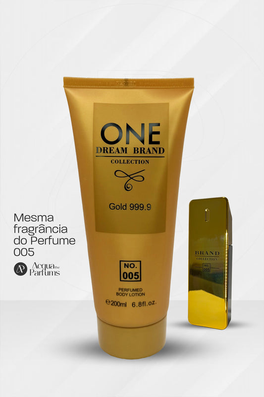 Hidratante 005 - 200ml - ONE Gold