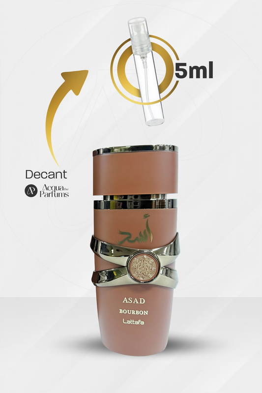Decant Perfume Árabe Asad Bourbon - 5ml