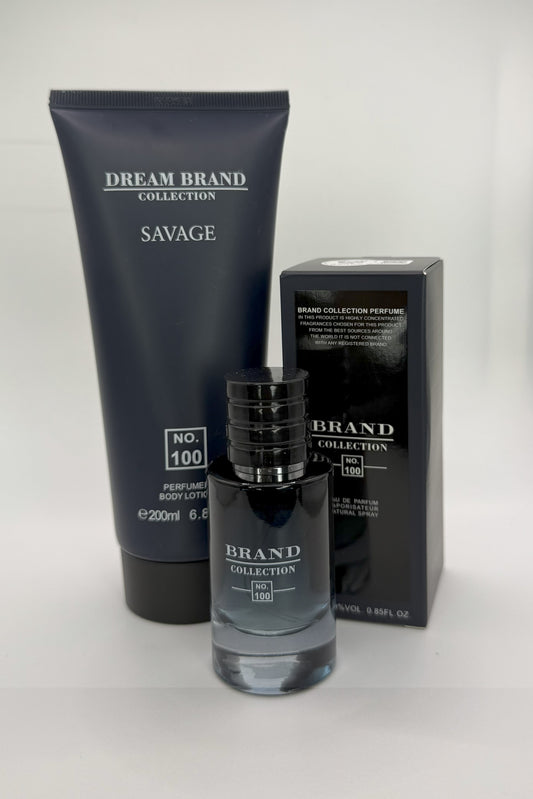 Kit 100 - Hidratante + Perfume 25ml - Selvagem