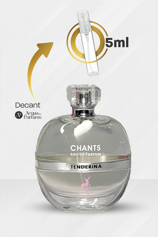 Decant Perfume Árabe Chants Tenderina - 5ml