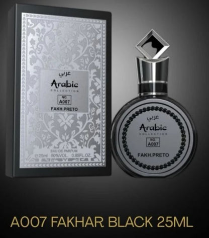 Arabic Collection Fakh Preto 25 Ml - A007